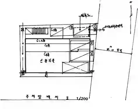 화곡동 779-3 배치도 이미지